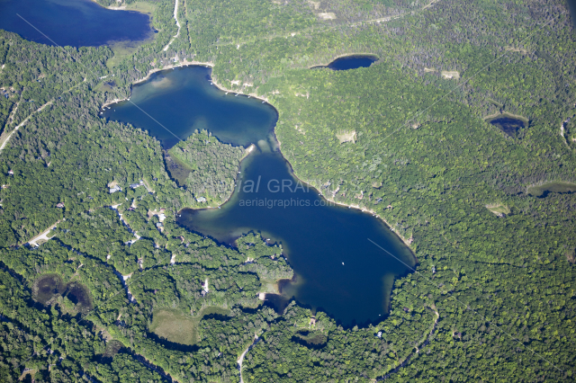 Little Wolf Lake in Montmorency County, Michigan